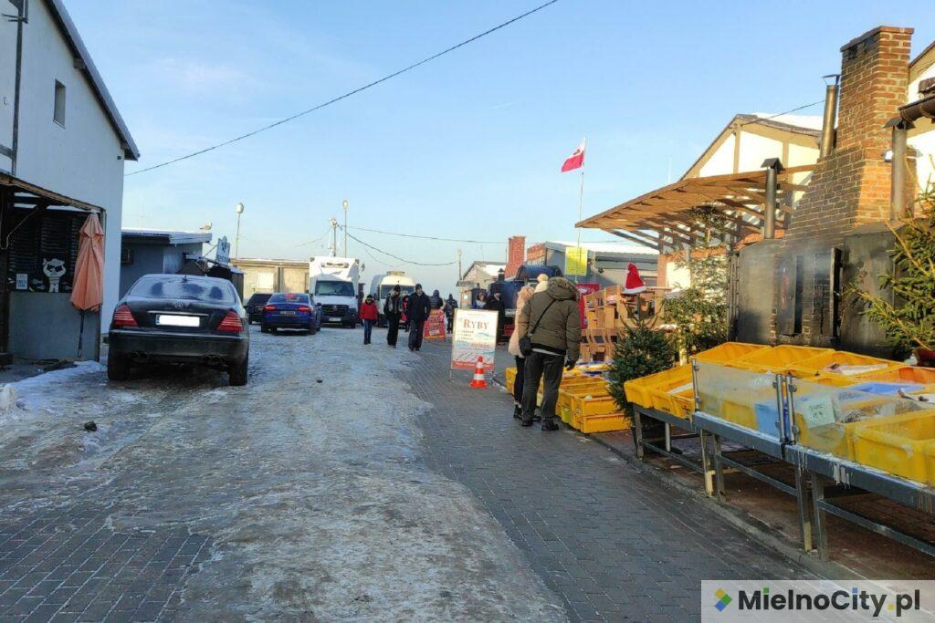 Przystań rybacka w Mielnie zimą