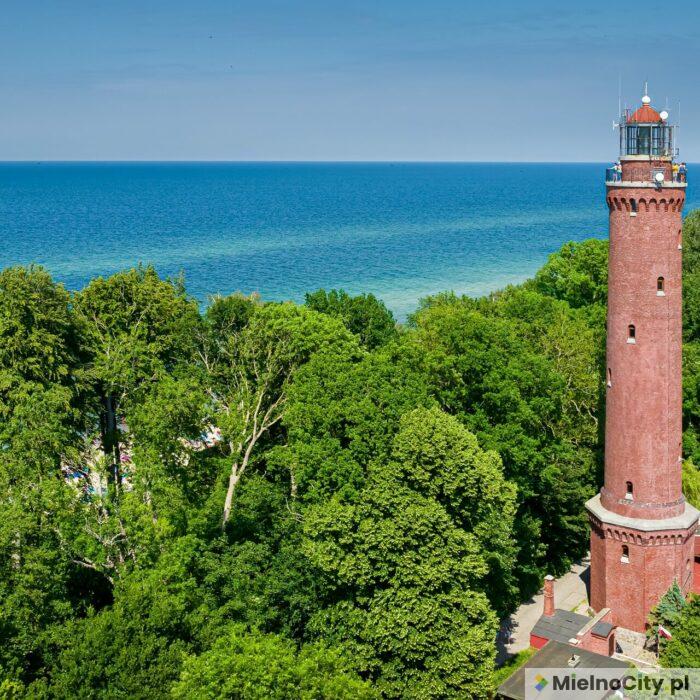 Latarnia morska w Gąskach w Gminie Mielno 🗼